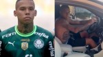 Jogador do Palmeiras é flagrado com acompanhante trans e vídeo vaza (veja o vídeo)