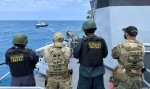 Marinha e PF fazem a maior apreensão de cocaína da história no mar brasileiro e imagens impressionam