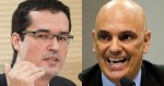 Com alguns questionamentos Deltan confronta afirmação de Moraes sobre "planos" no 8 de janeiro