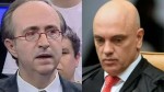 Reinaldo Azevedo opina sobre Moraes e paga o preço pela falta de profissionalismo (veja o vídeo)