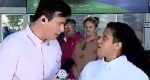 Ao vivo, repórter do SBT toma tapa na cara (veja o vídeo)