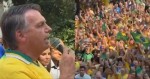 Em frente a multidão, Bolsonaro detona Lula: "Não passo faixa para ladrão"
