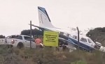 Avião com deputada faz pouso forçado e escapa por pouco de tragédia (veja o vídeo)