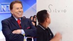 Professor de arte faz fantástica homenagem a Sílvio Santos e viraliza (veja o vídeo)