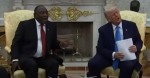Trump se enfurece e detona repórter esquerdista que tentava desviar o assunto durante coletiva com presidente sul-africano (veja o vídeo)
