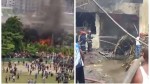 Surgem imagens chocantes da queda de avião dentro de faculdade (veja o vídeo)