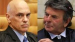 A abissal e reveladora diferença de postura entre Moraes e Fux