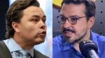 Advogado de Filipe Martins perde a paciência com Guilherme Amado: “Você vai ser preso seu verme”