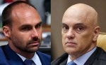 Moraes reconhece sua condição de “vítima”, mas mesmo assim apresenta voto no caso de Eduardo Bolsonaro