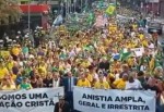 População se une na Paulista na luta por anistia e liberdade (veja o vídeo)