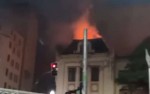 Incêndio atinge prédio histórico na USP (veja o vídeo)
