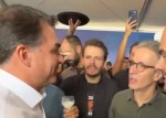 Flávio fica cara a cara com Zema e o que acontece é surpreendente (veja o vídeo)