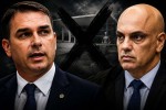 URGENTE: Flávio age e faz pedido que pode atingir Moraes (veja o vídeo)