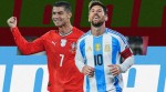 Enquanto Messi brilha com três gols, Cristiano amarga empate na estreia