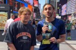 O momento inusitado e bastante agradável proporcionado em NY pelo filho de Neymar (veja o vídeo)