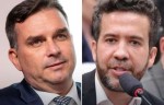 Flávio Bolsonaro se revolta e toma atitude forte contra Janones