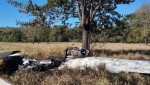 Avião faz pouso forçado em matagal e polícia encontra algo inesperado no local da queda