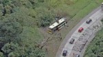Acidente grave de ônibus deixa nove mortos e 40 feridos no RJ