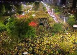 Povo dá show no Amazonas e vai às ruas em apoio a Flávio Bolsonaro (veja o vídeo)