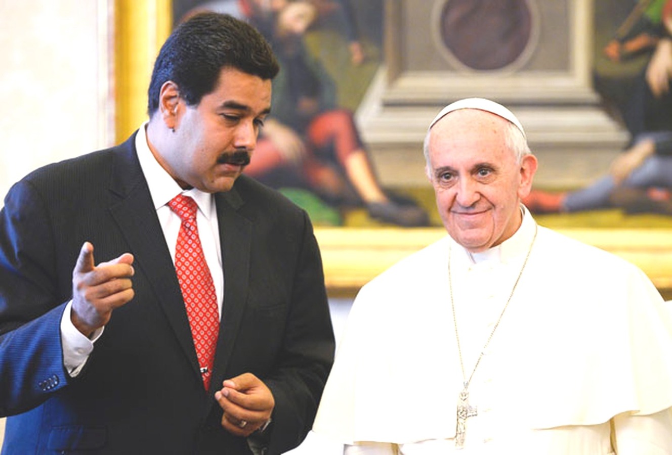 Nem o Papa reconhece mais Maduro como presidente, só a 