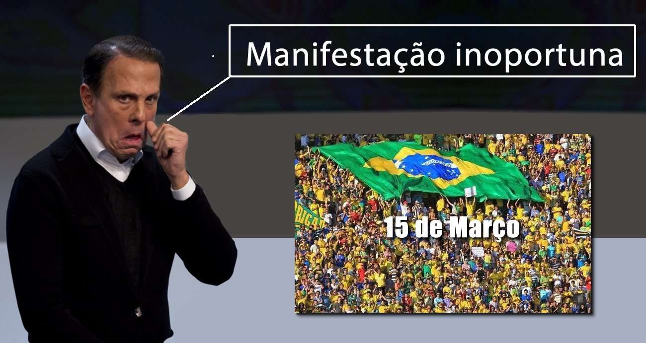 Resultado de imagem para IMAGENS MANIFESTAÇAO 15 DE MARÇO DE 2020