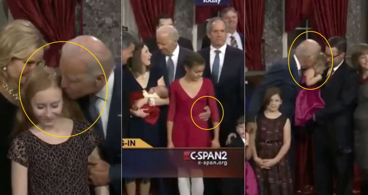 Vídeo mostra supostos assédios de Joe Biden a crianças e levanta suspeitas  sobre o provável rival de Donald Trump (veja o vídeo)
