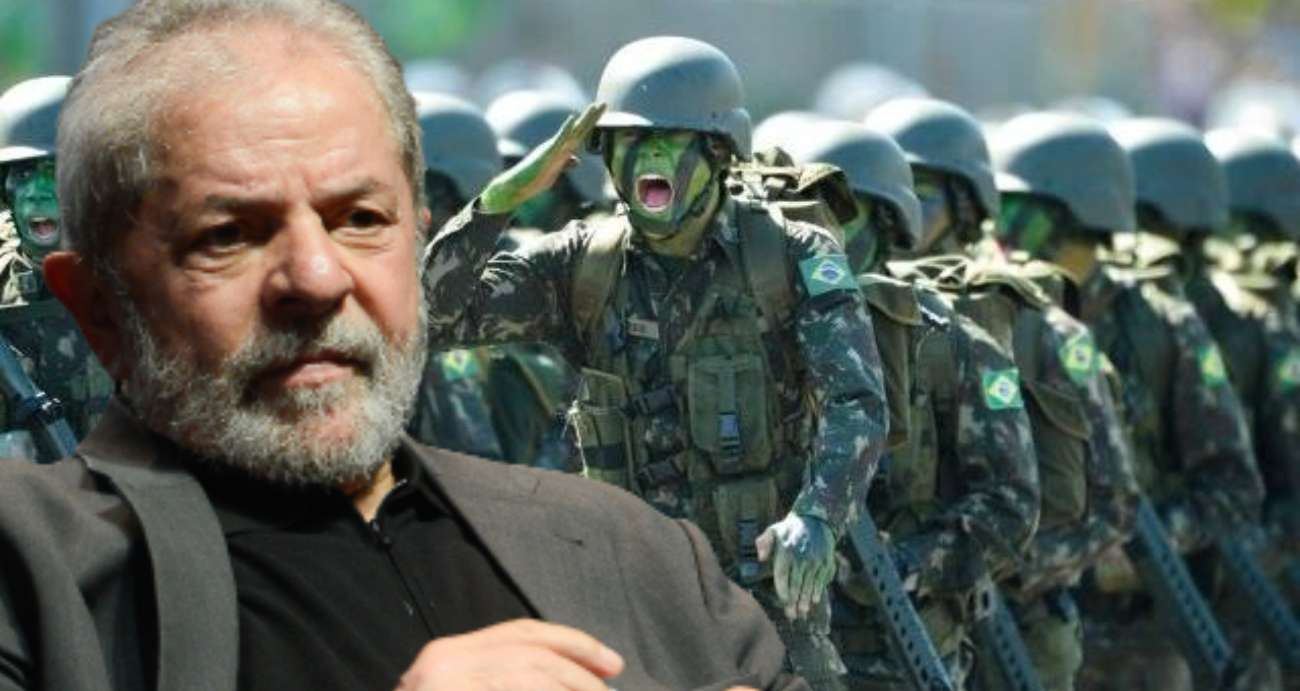 Generais Contra Lula E O Ex Presidiário Foge Do Povo