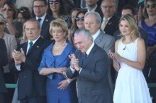 Roubo de faixa fez com que Temer aparecesse sem faixa neste 7 de setembro