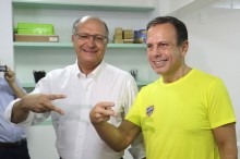 Nos bastidores, Alckmin já admite apoiar Dória para presidente