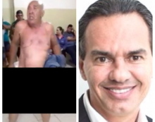 Desesperado e em protesto pelo não atendimento, idoso fica nu em posto de saúde (veja o vídeo)