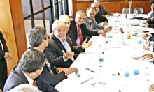 O café da manhã com Lula...