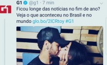 O flagrante “Fake News” do G1, o portal de notícias da Globo
