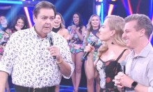 Faustão é flagrado na mentira sobre entrevista com Luciano Huck