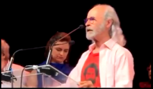 Em discurso de apoio a Lula, Osmar Prado prova que é um grande ator (Veja o Vídeo)