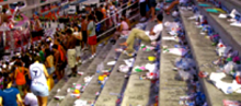 Sapucaí, após o carnaval, o espelho do Rio de Janeiro