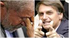 Lula despenca no Datafolha e é superado por Bolsonaro no voto espontâneo