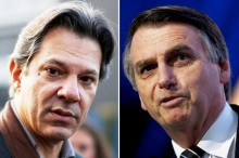 Na cidade de São Paulo, onde foi prefeito, Haddad apanha de Bolsonaro