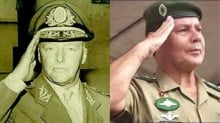 O Marechal Lott e o General Mourão
