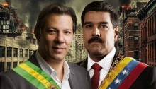 Num universo paralelo: Haddad eleito e de mãos dadas com Maduro