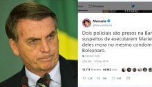 JOGO SUJO: Esquerda e mídia se esforçam para ligar Bolsonaro ao assassinato de Marielle