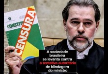 A sociedade brasileira se levanta contra a tentativa autoritária de blindagem do ministro