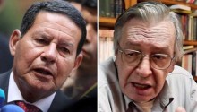 General Mourão X Olavo de Carvalho: Bolsonaro tem que descascar esse "abacaxi" (Veja o Vídeo)