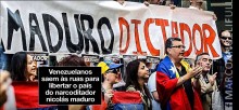 “Fuerza” Venezuela contra o narco ditador Nicolas Maduro