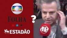 O covarde silêncio dos jornais Estadão, Folha e O Globo sobre a agressão ao repórter da Jovem Pan (Veja o Vídeo)
