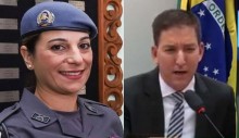 Deputada policial Katia Sastre diz, na cara de Glenn, que ele deveria sair preso da Câmara (veja o vídeo)