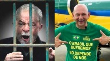 O presidiário Lula ofende o empresário Luciano Hang e é triturado nas redes sociais