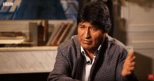 Evo fica ensandecido com pergunta de jornalista: "Por que não foi pra Venezuela?" (veja o vídeo)