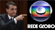 Bolsonaro: “Chega de fake news, chega de mentir… O Globo, chega de atrapalhar o Brasil!” (veja o vídeo)