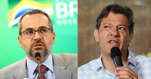 Cansado de apanhar de Bolsonaro, Haddad arruma briga com Weintraub