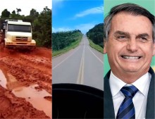 Caminhoneiro grava vídeo agradecendo Bolsonaro pelas obras na Transamazônica e viraliza na internet (veja o vídeo)